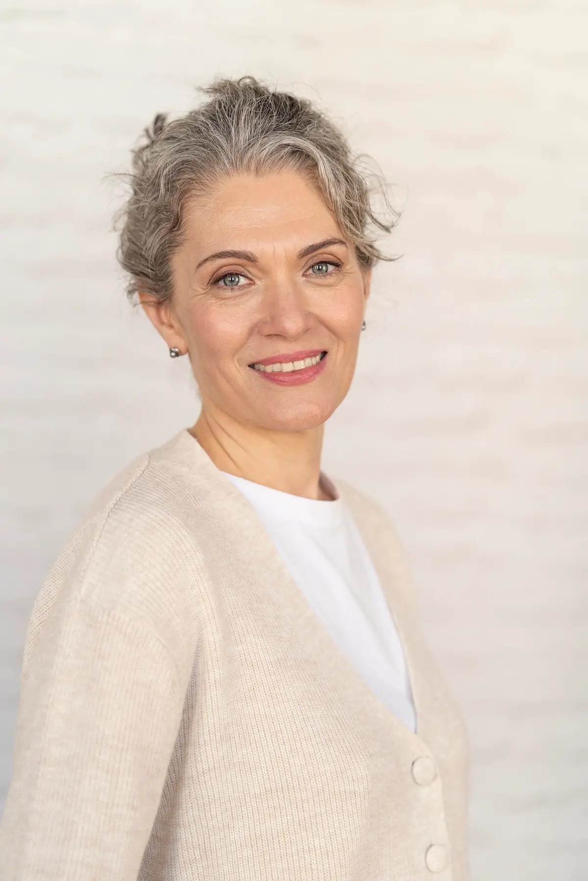 Donna in menopausa segue dieta con nutrizionista Donna che segue dieta in menopausa